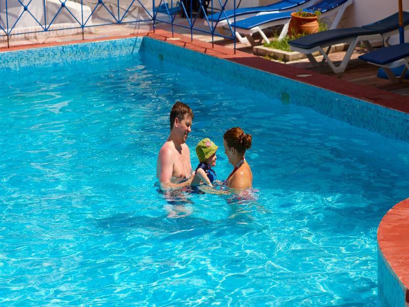 Makedonia Sky Hotel Hanioti Bagian luar foto