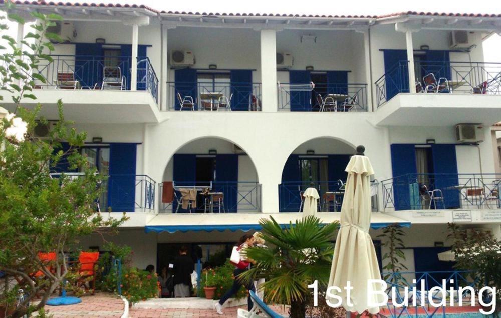 Makedonia Sky Hotel Hanioti Bagian luar foto